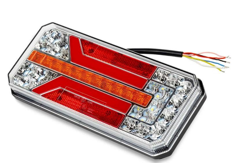 2 Stück LED-Heckstoßstangen-Reflektor-Warnlicht für 2016–2019