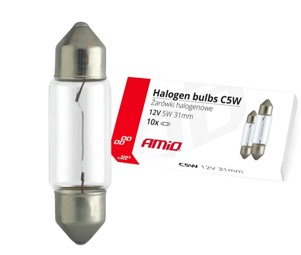 HB239 - HELLA LTD Light Bulb (Halogen) C5W, 12V, 5W, SV8.5-8 (Box