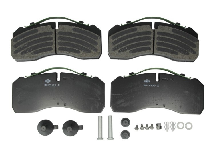 Original K016970 KNORR-BREMSE Set of brake pads MERCEDES-BENZ