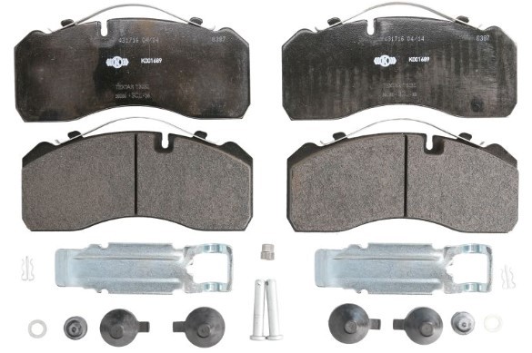29 287 30,00 41 4 KNORR-BREMSE prepared for wear indicator, with accessories Height: 93mm, Thickness: 30,0mm Brake pads K002733K50 buy