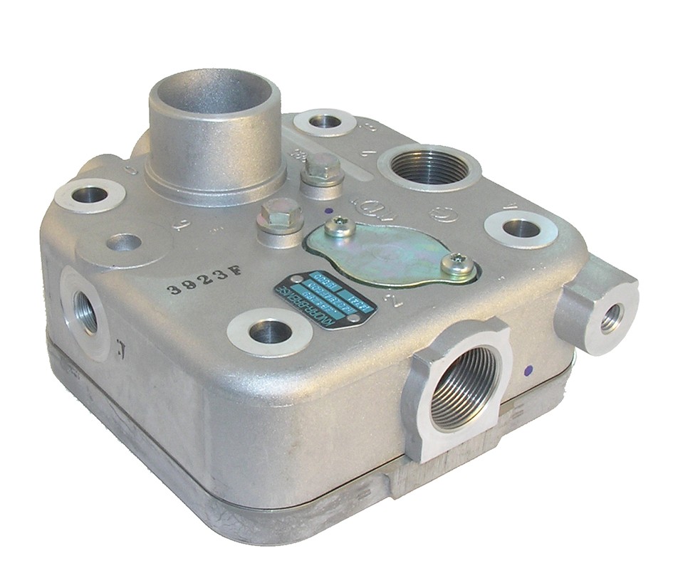 KNORR-BREMSE II40284F000 Zylinderkopf, Kompressor für MERCEDES-BENZ ACTROS MP2 / MP3 LKW in Original Qualität