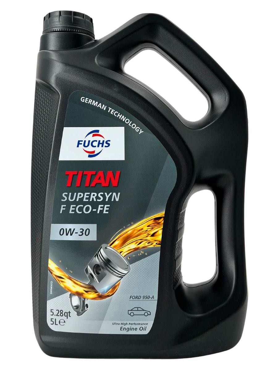 FUCHS TITAN, Supersyn F ECO-FE 0W-30, 5l Motor oil 601204517 buy