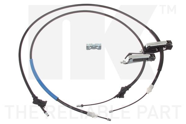 NK 9025111 Hand brake cable 1480/1320x2mm, Drum Brake