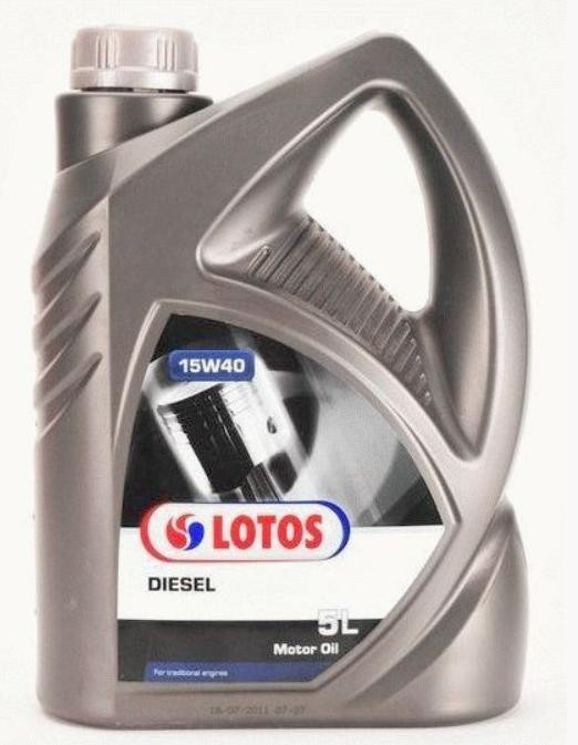 Engine oil LOTOS 15W-40, 5l, Mineral Oil longlife 5900925245515