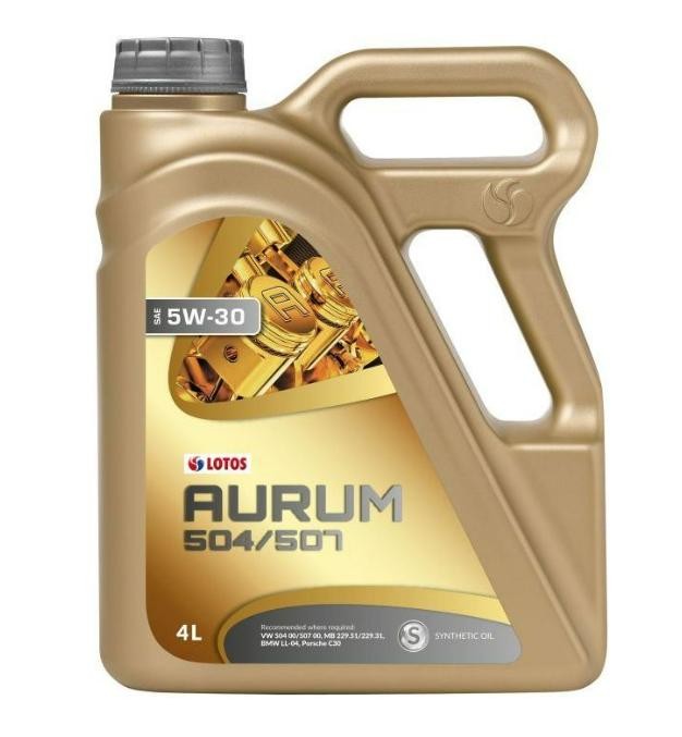 Auto oil LOTOS 5W-30, 4l, Full Synthetic Oil longlife 5900925005522