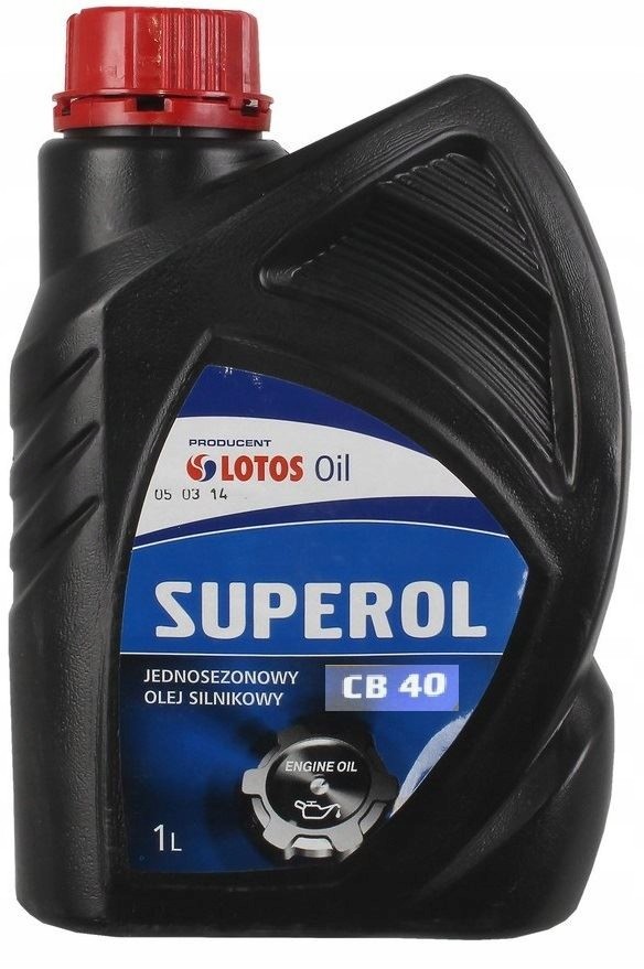 Car oil SAE 40 longlife diesel - 5900925145501 LOTOS Superol, CB