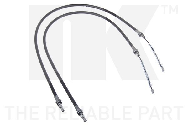 NK 903363 Hand brake cable 990/805x2mm, Drum Brake