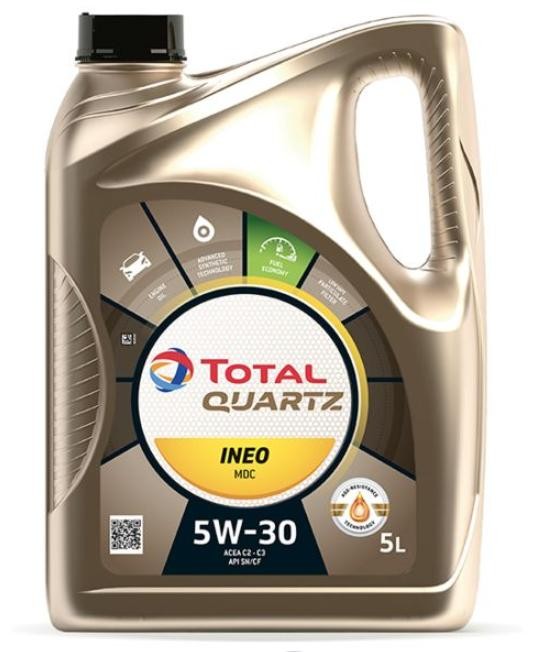 Buy Automobile oil TOTAL petrol 2214031 Quartz, INEO MDC 5W-30, 5l