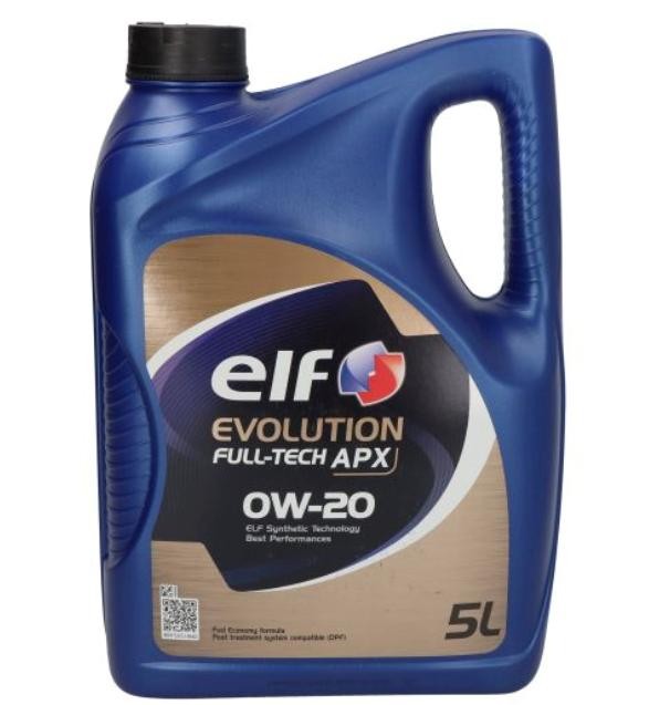Automobile oil 0W-20 longlife petrol - 2214238 ELF Evolution, Full-Tech APX