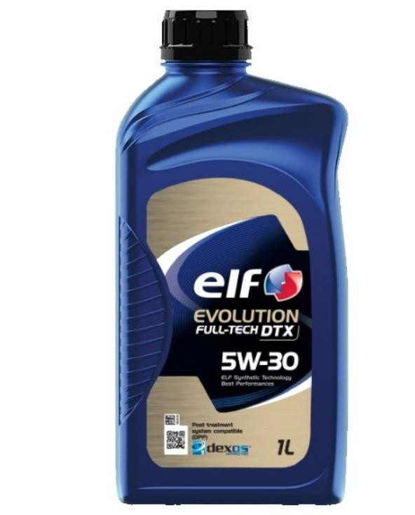 Buy Car oil ELF diesel 2214029 Evolution, Full-Tech DTX 5W-30, 1l