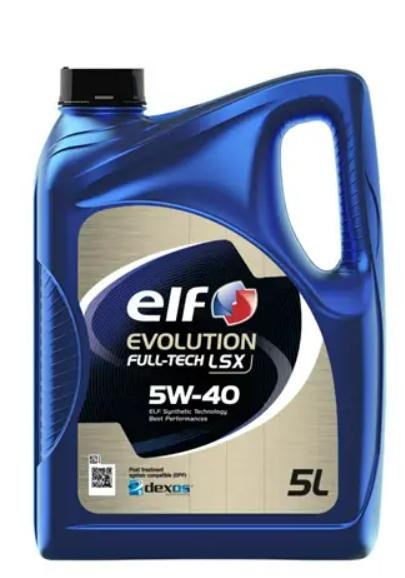 Buy Automobile oil ELF petrol 2213922 Evolution, Full-Tech LSX 5W-40, 5l