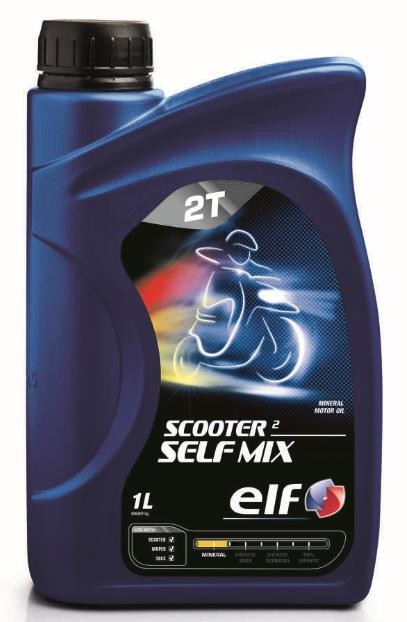 Motor oil ISO-L-EGB ELF - 2213982 SCOOTER, 2 Self Mix
