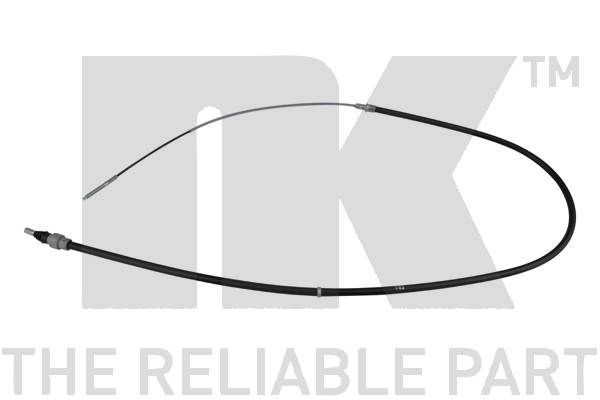 NK 904787 Hand brake cable 1641/1132mm, Disc Brake