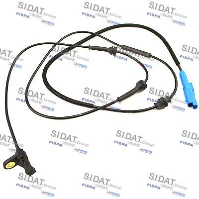 84.1508A2 SIDAT Wheel speed sensor NISSAN Rear Axle both sides, Hall Sensor, 2-pin connector, 1670mm, blue