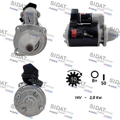 SIDAT S12LU0292 Starter motor S1373
