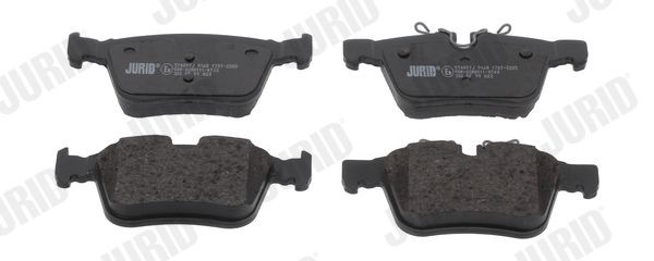 22141 JURID Thickness: 16,2mm Brake pads 574097J buy