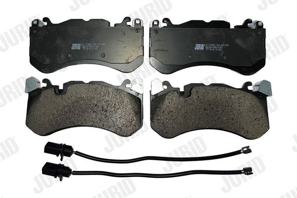 574098J Disc brake pads JURID 574098J review and test