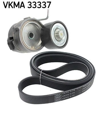Original VKMA 33337 SKF Ribbed belt CITROËN