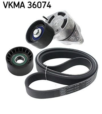 VKM 36038 SKF VKMA36074 Deflection / Guide Pulley, v-ribbed belt 82 00 947 837