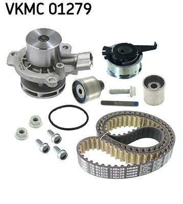 VKMA 01279 SKF VKMC01279 Water pump and timing belt kit 04L109243D