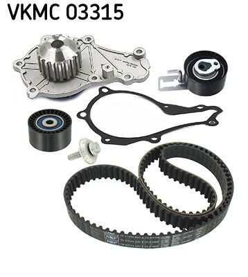 Citroën DS3 Water pump and timing belt kit SKF VKMC 03315 cheap
