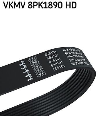 8PK1890 SKF 1890mm, 8 Number of ribs: 8, Length: 1890mm Alternator belt VKMV 8PK1890 HD buy