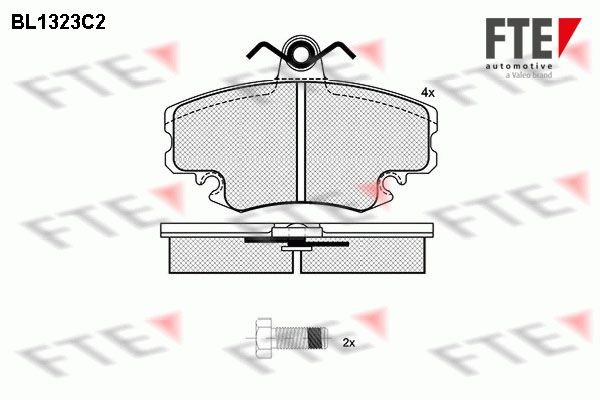 FTE 9010111 Brake pad set RENAULT experience and price