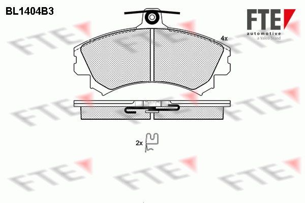 FTE 9010177 Brake pad set SMART experience and price