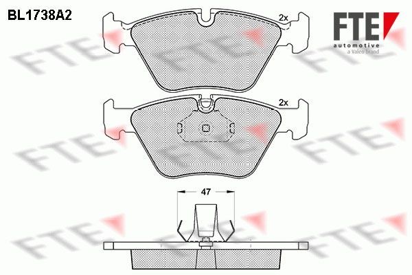 FTE 9010322 Brake pad set BMW experience and price