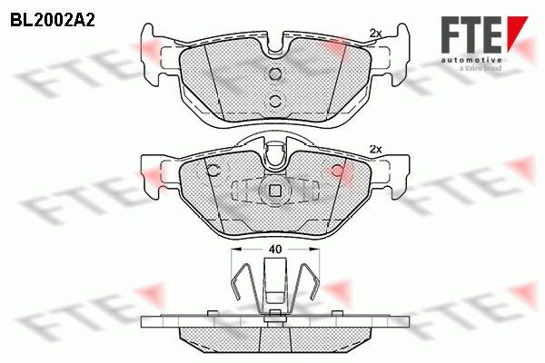 FTE 9010588 Brake pad set BMW experience and price
