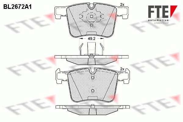 FTE 9010907 Brake pad set BMW experience and price