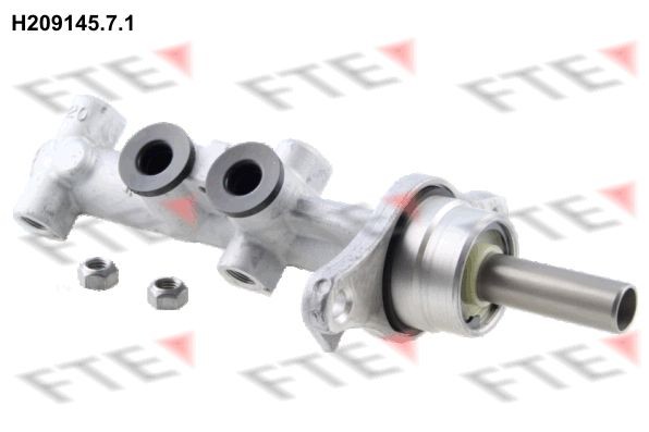 H209145.7.1 FTE Number of connectors: 2, Piston Ø: 20,6 mm, Aluminium, M12x1 Master cylinder 9220129 buy