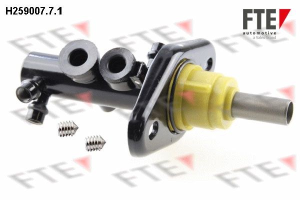 9220346 FTE Brake master cylinder NISSAN Number of connectors: 3, Piston Ø: 25,4 mm, Steel, M10x1