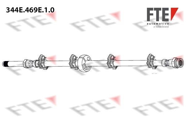 344E.469E.1.0 FTE 344 mm, 1x M10x1 Length: 344mm, Internal Thread: 1x M10x1mm, External Thread: 1x M10x1mm Brake line 9240940 buy