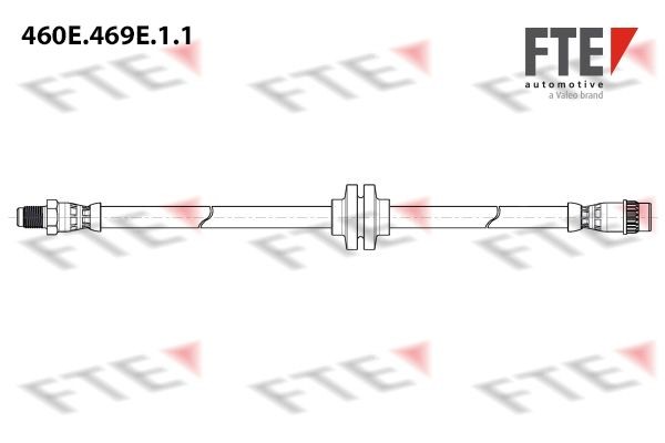 Original FTE 460E.469E.1.1 Flexible brake hose 9240966 for RENAULT 18