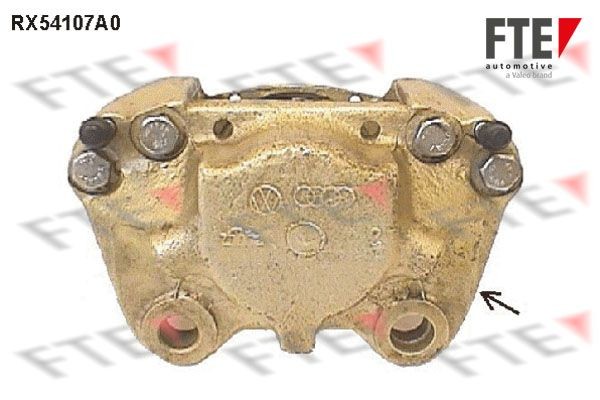 RX54107A0 FTE grey, Cast Iron, Front Axle Left, without holder Caliper 9291561 buy