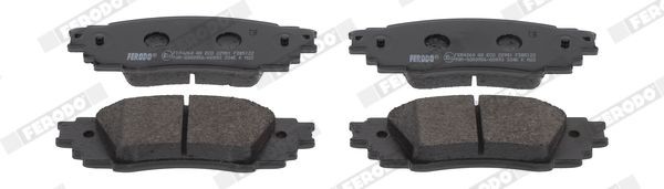 22981 FERODO Height: 43mm, Width: 122mm, Thickness: 14,7mm Brake pads FDB5122 buy