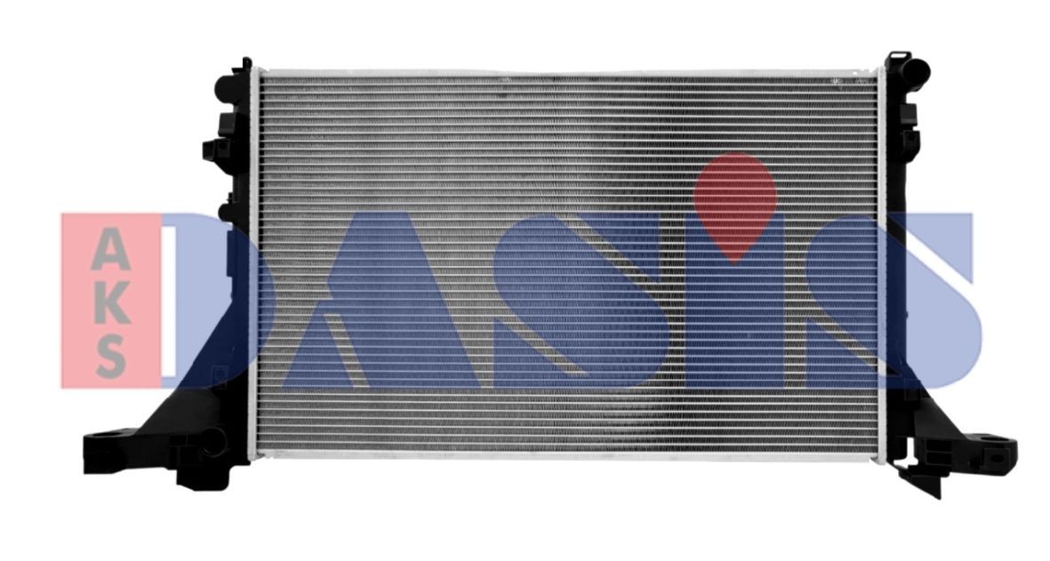 AKS DASIS Aluminium, 775 x 468 x 26 mm, Brazed cooling fins Radiator 180128N buy