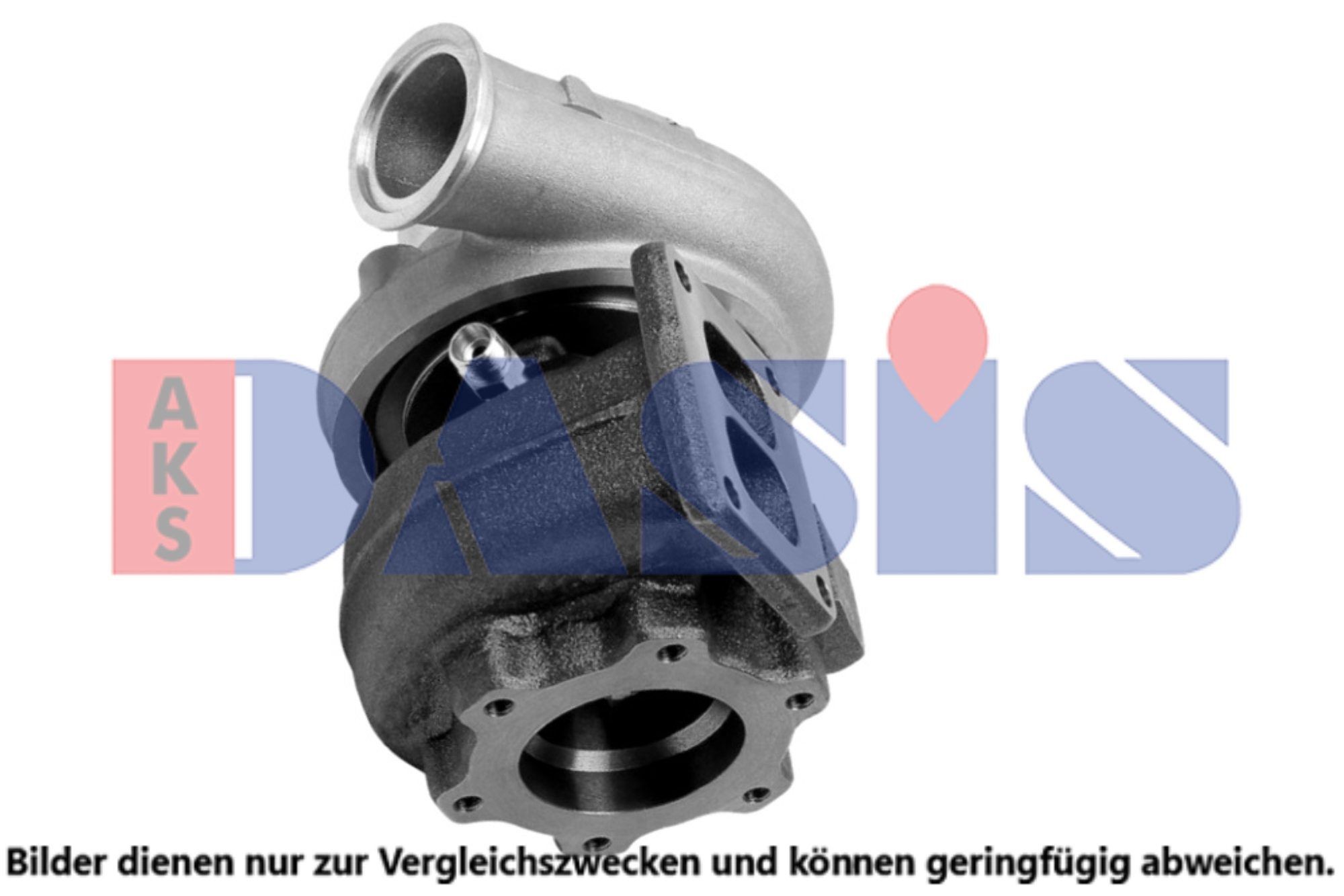 AKS DASIS 265034N Turbocharger Exhaust Turbocharger, with gaskets/seals