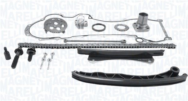 Opel MERIVA Cam chain kit 20102719 MAGNETI MARELLI 341500001420 online buy