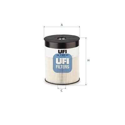 UFI 26.190.00 Fuel filter A4720921205