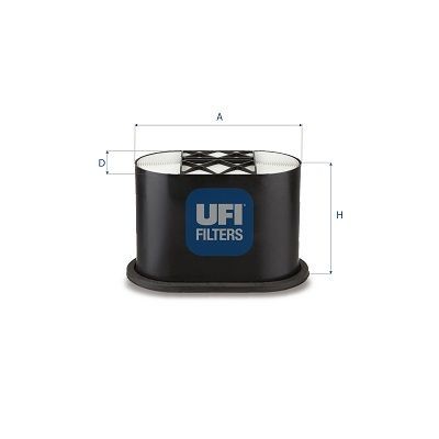 UFI 27.G82.00 Air filter RE 253518