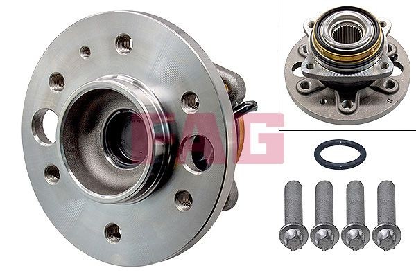 original MERCEDES-BENZ Sprinter 3-T Platform/Chassis (W906) Wheel bearing front and rear FAG 713 6683 50