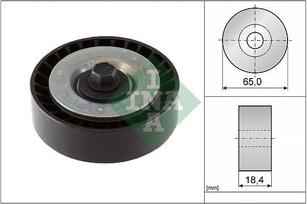 Original 532 0928 10 INA Idler pulley FORD