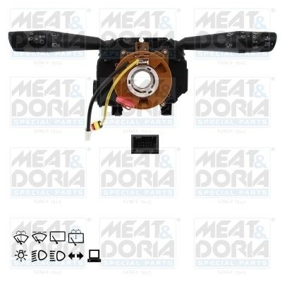 MEAT & DORIA 231807 Steering column switch FIAT Doblo II Platform/Chassis (263)