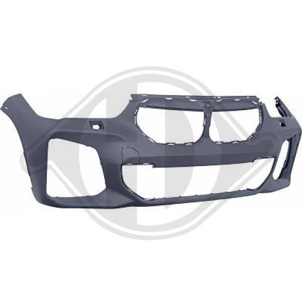 DIEDERICHS Front, for vehicles without parking distance control, for vehicles with headlamp cleaning system, for vehicles with sports package, primed Front bumper 1266450 buy