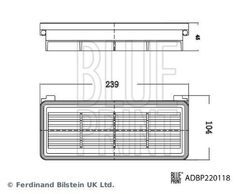 ADBP220118 Engine air filter BLUE PRINT ADBP220118 review and test