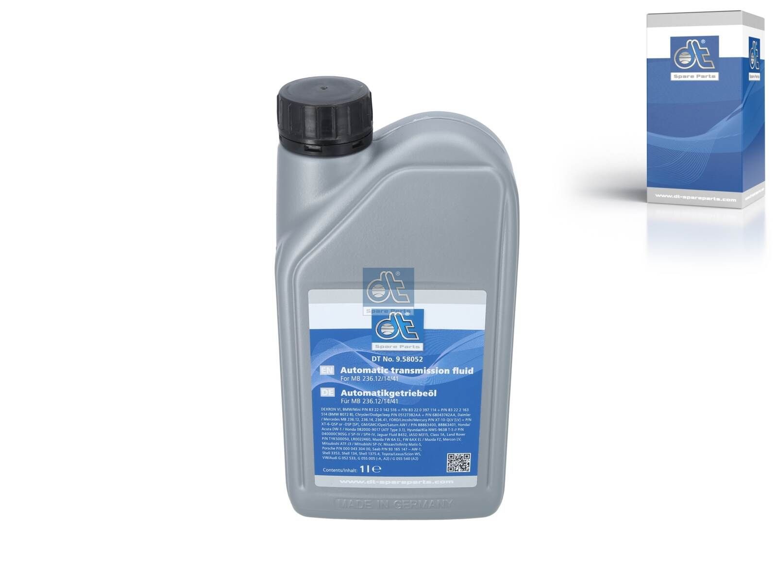 Original 9.58052 DT Spare Parts Gearbox oil and transmission oil experience and price