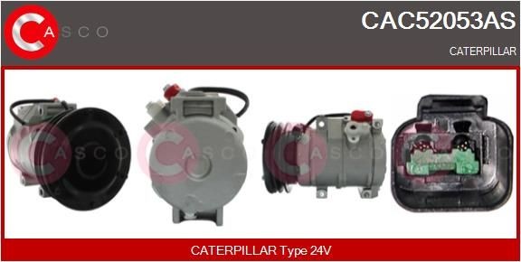 CASCO CAC52053AS Air conditioning compressor 176-1895