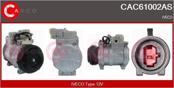 CASCO CAC61002AS Air conditioning compressor 504384698